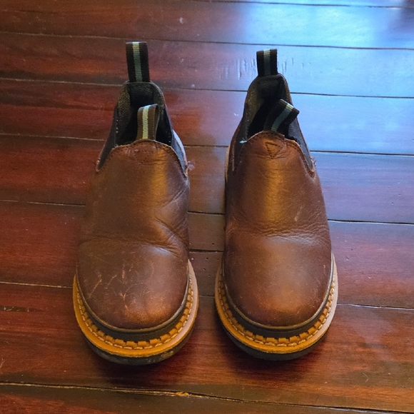 Georgia Romeo Boots Brown Leather - Picture 1 of 4